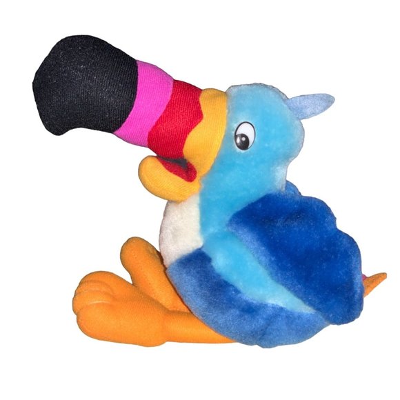 Kellogg's Froot Loops Toucan Sam Vintage 1994 1996 Stuffed Bird Toy Animal - Picture 1 of 10